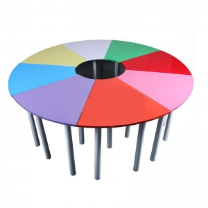 团体活动桌椅-8色