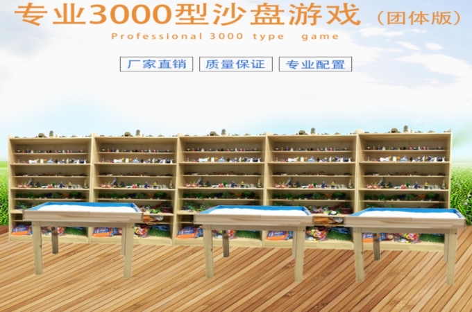 3000件团体型心理沙盘